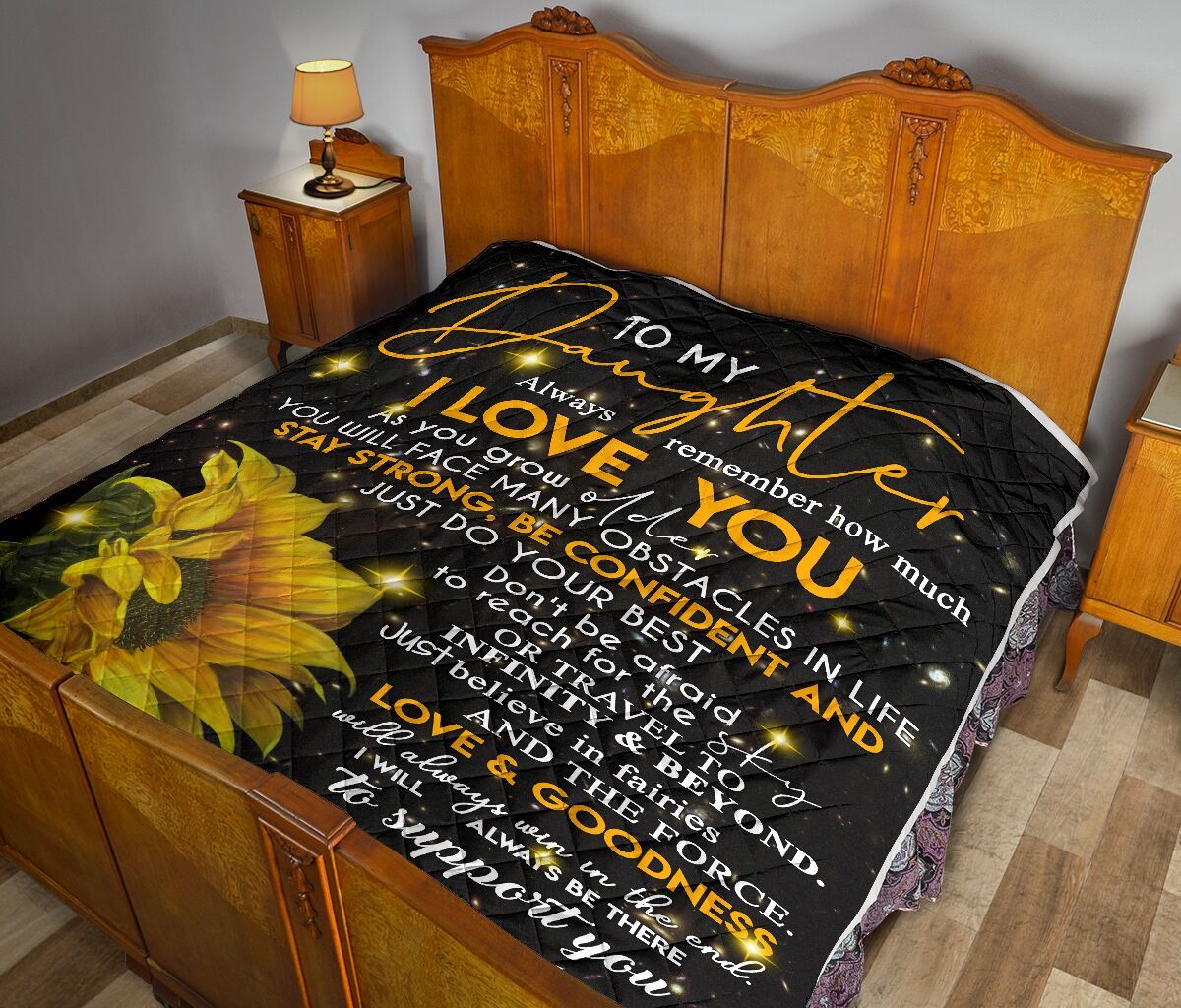 Mom To Daughter Quilt Blanket DHC02011039DD