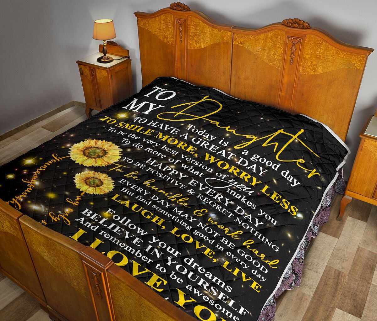 Mom To Daughter Quilt Blanket DHC02011042DD