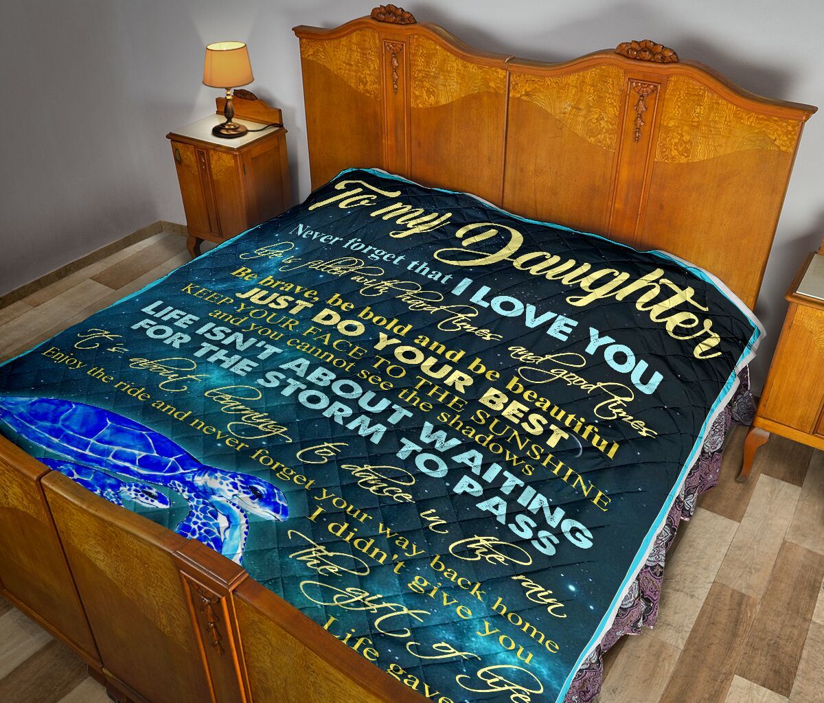 Mom To Daughter Quilt Blanket DHC02011043DD