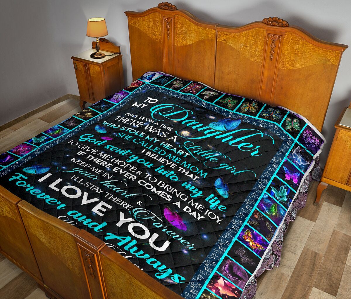 Mom To Daughter Quilt Blanket DHC02011089DD