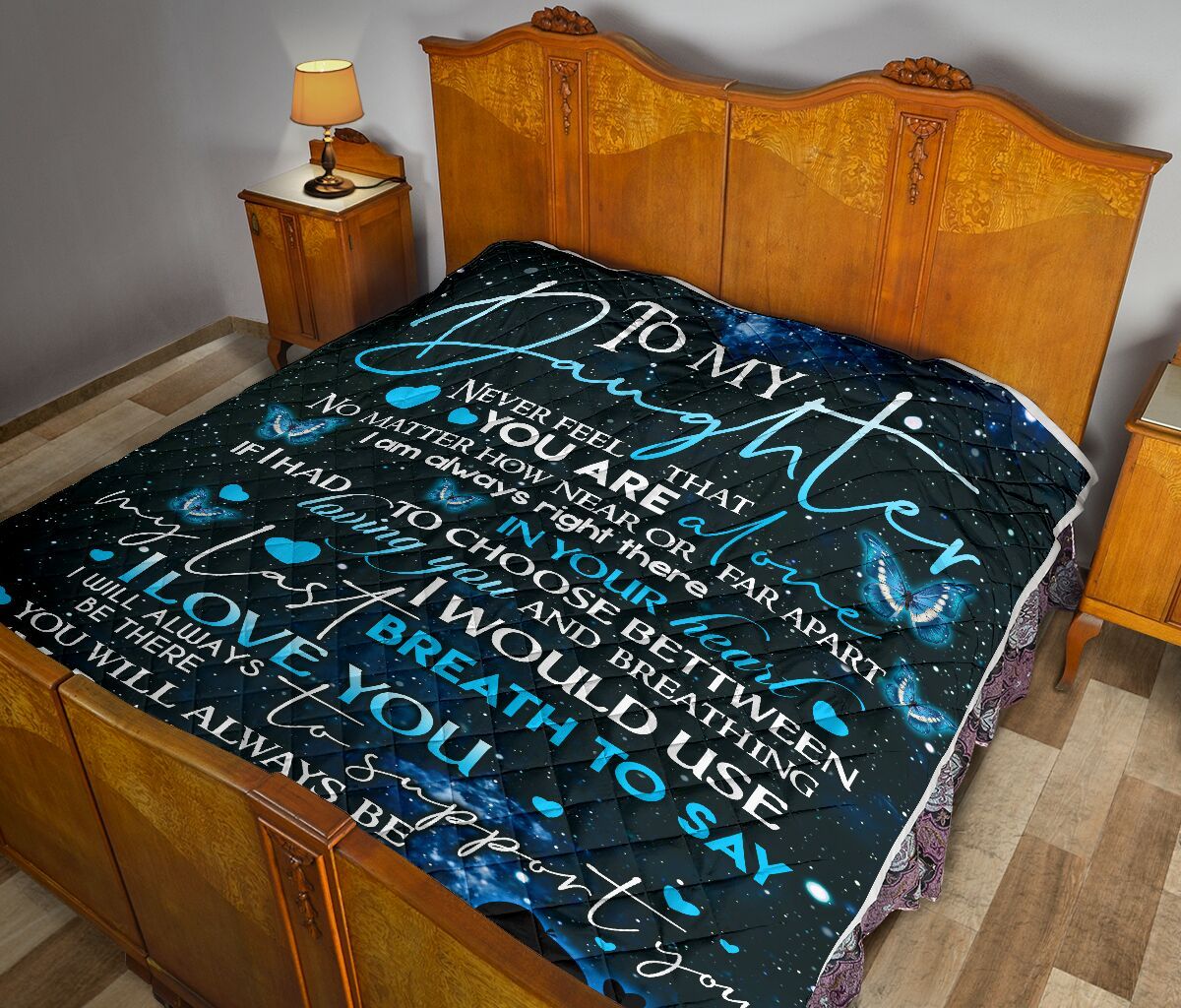 Mom To Daughter Quilt Blanket DHC02011152DD