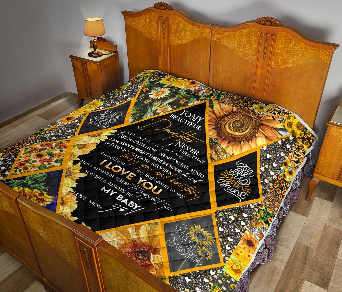 Mom To Daughter Quilt Blanket DHC02011163DD