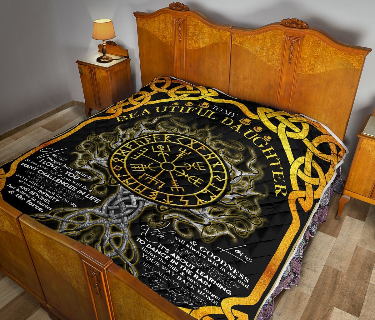 Mom To Daughter Quilt Blanket DHC02011164DD