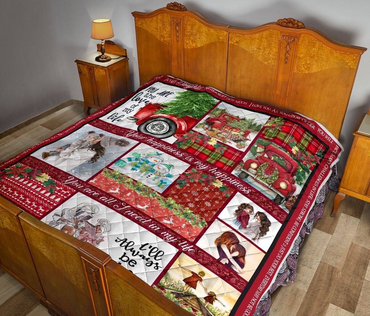 Mom To Daughter Quilt Blanket DHC02011166DD