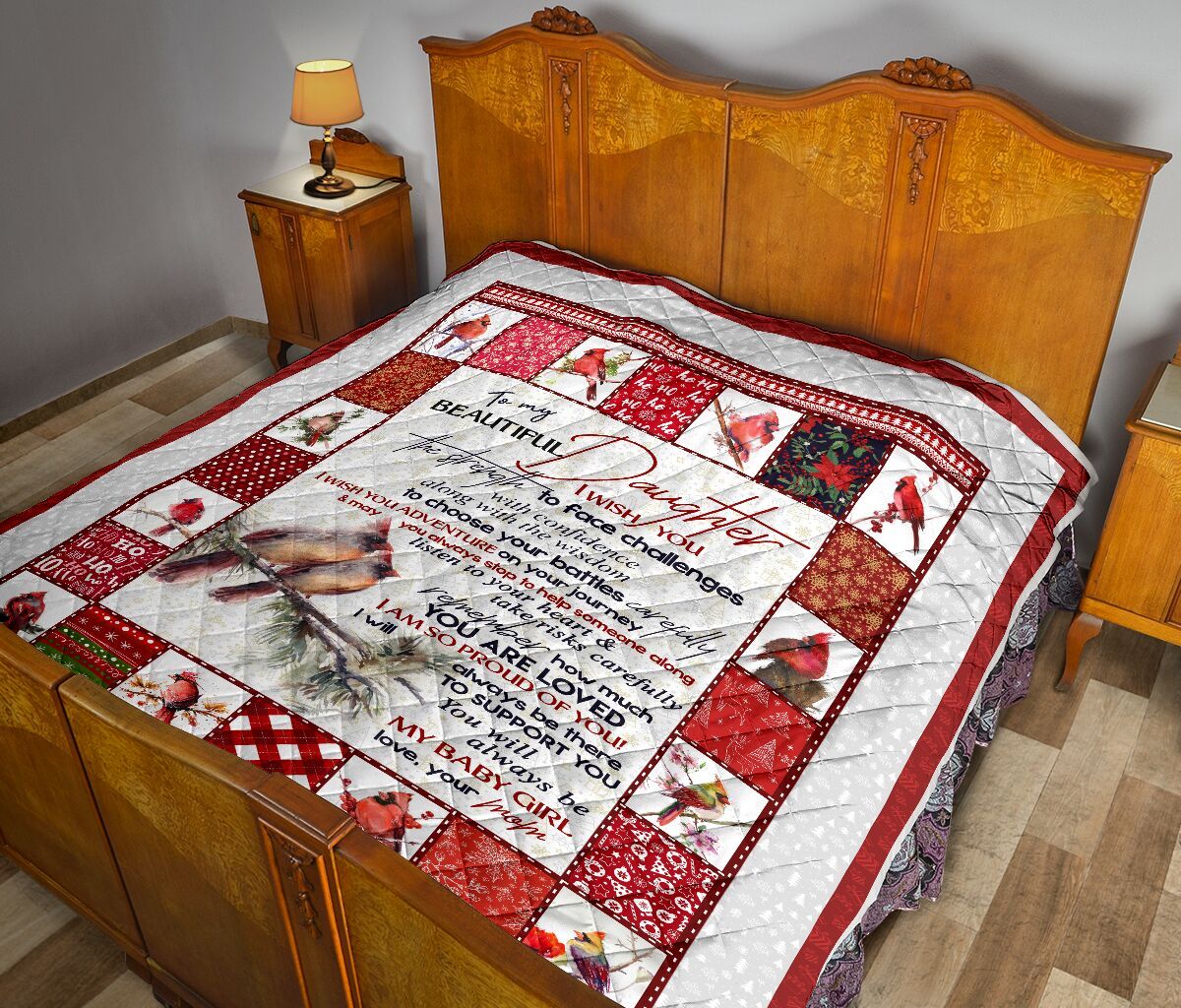 Mom To Daughter Quilt Blanket DHC02011167DD