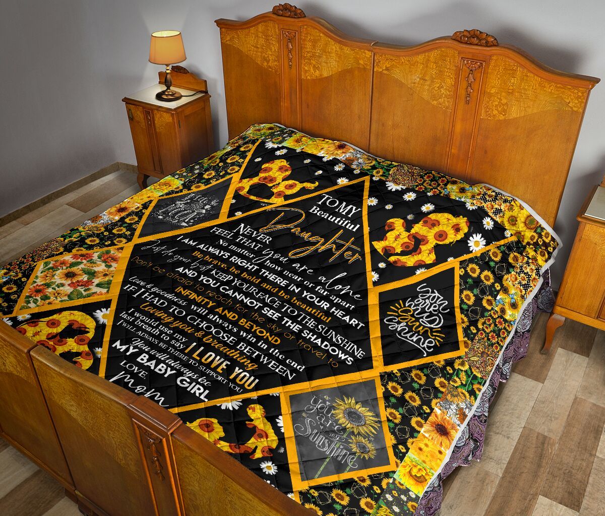 Mom To Daughter Quilt Blanket DHC02011173DD