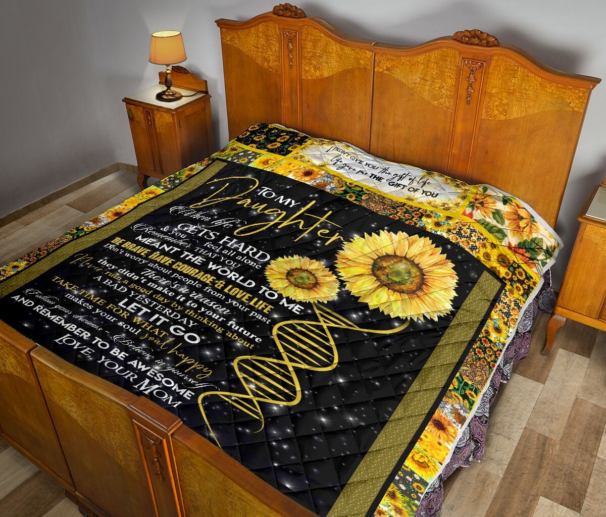 Mom To Daughter Quilt Blanket DHC02011196DD