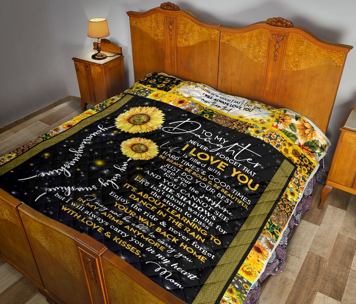 Mom To Daughter Quilt Blanket DHC02011199DD