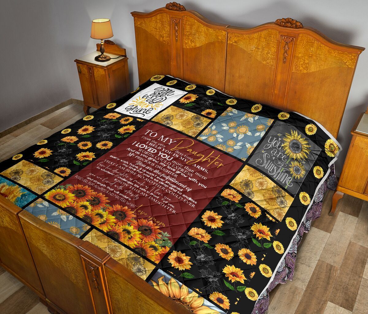 Mom To Daughter Quilt Blanket DHC02011201DD