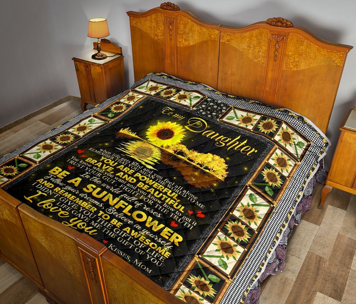 Mom To Daughter Quilt Blanket DHC02011230DD