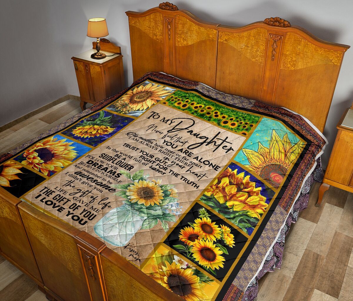 Mom To Daughter Quilt Blanket DHC02011231DD