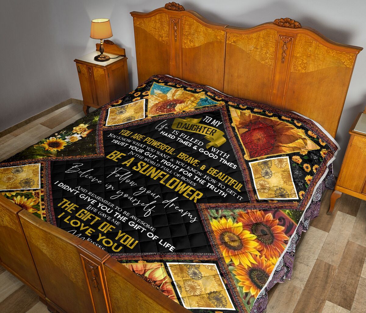 Mom To Daughter Quilt Blanket DHC02011232DD