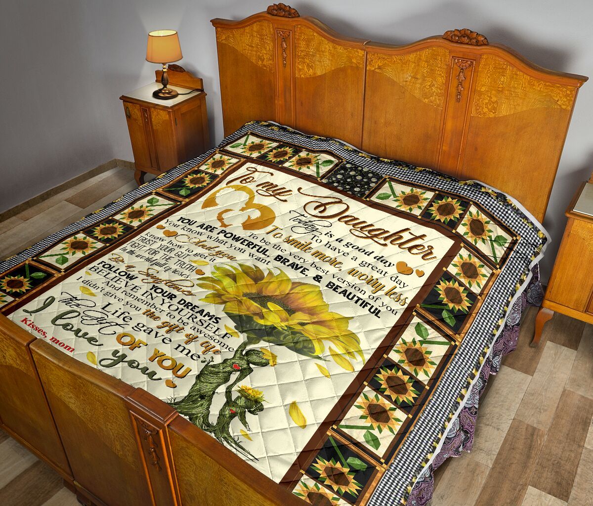 Mom To Daughter Quilt Blanket DHC02011234DD