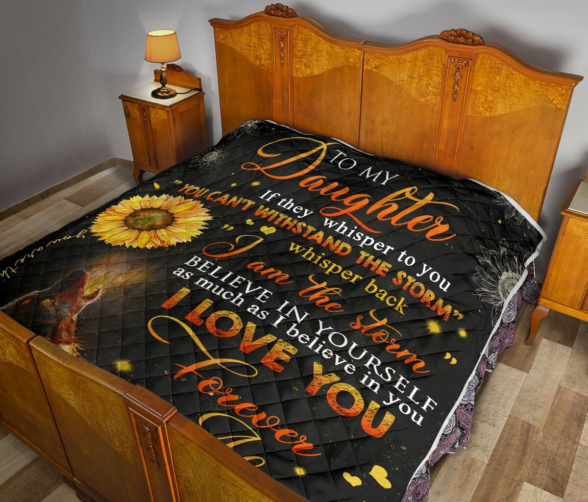 Mom To Daughter Quilt Blanket DHC02011235DD