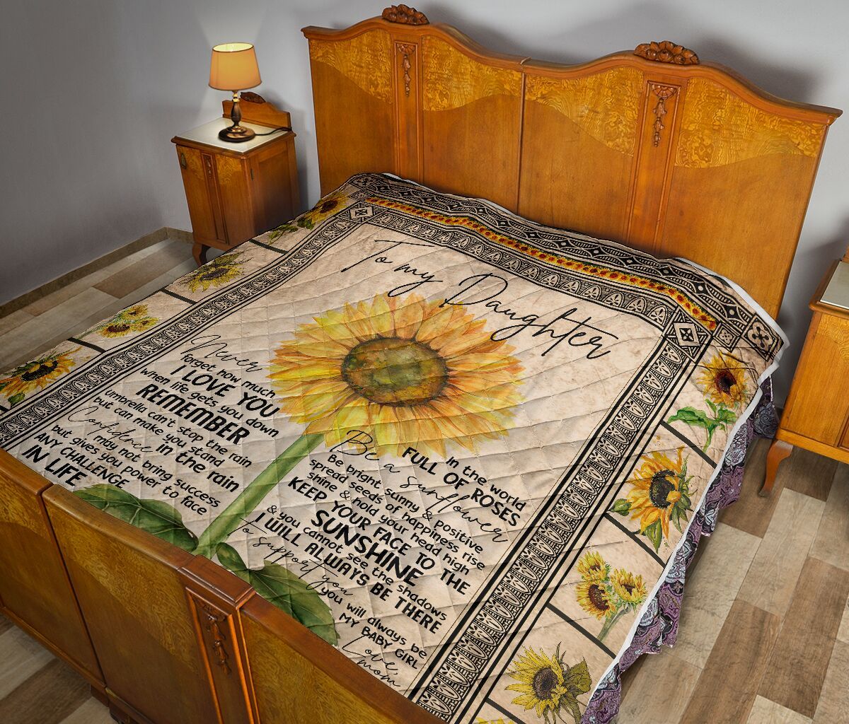 Mom To Daughter Quilt Blanket DHC02011245DD