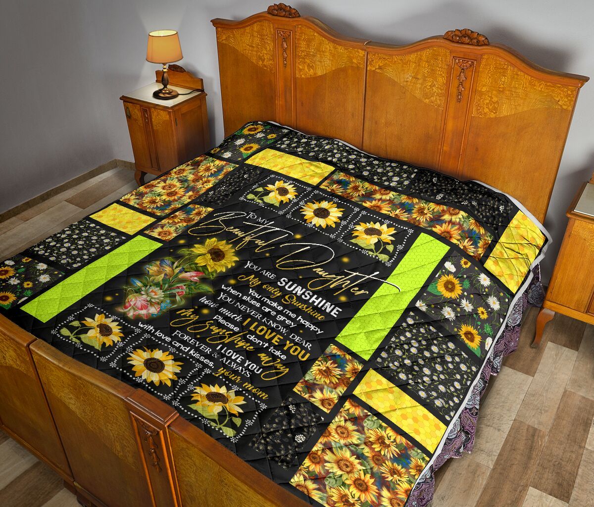 Mom To Daughter Quilt Blanket DHC02011460DD