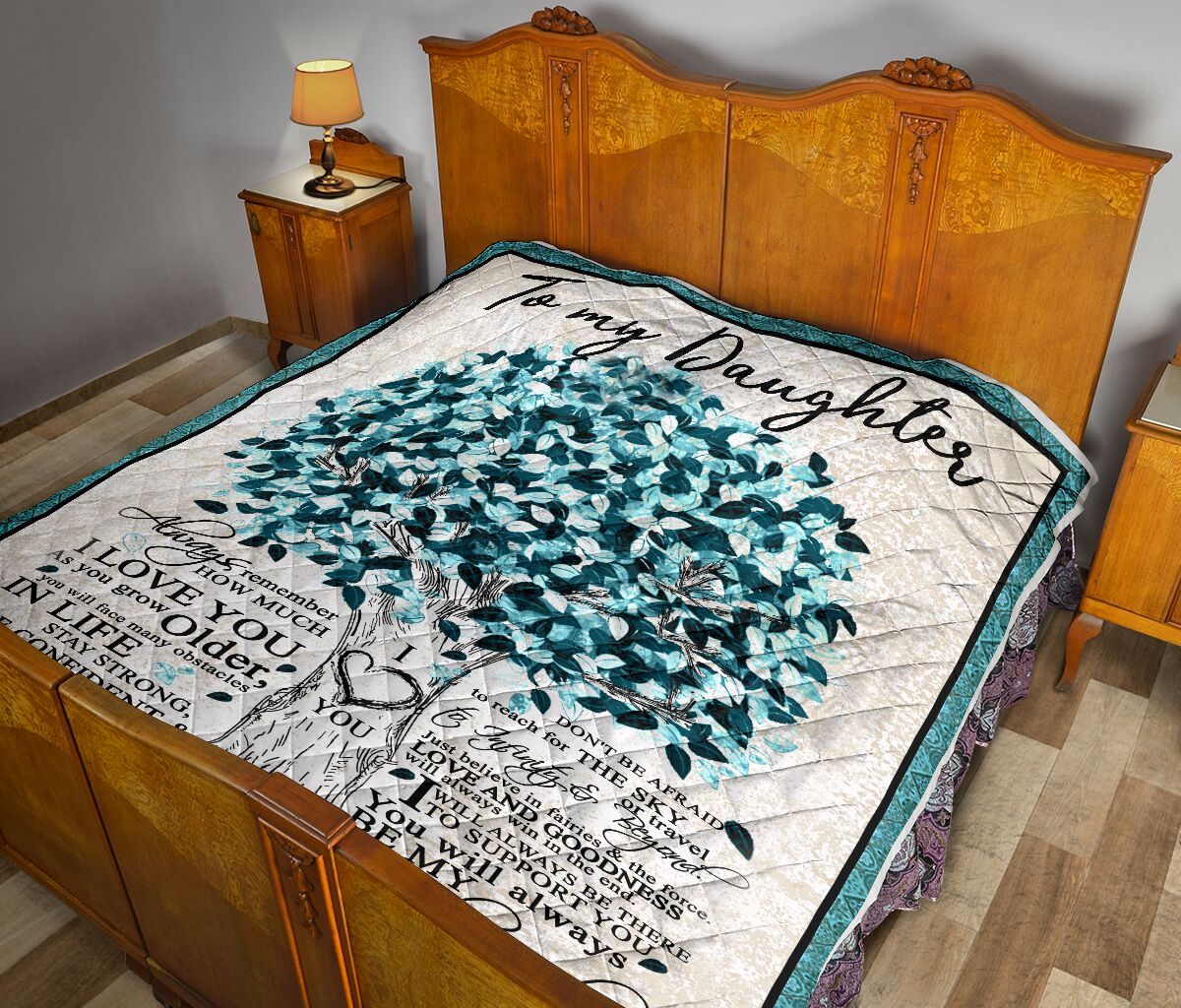 Mom To Daughter Quilt Blanket DHC02011478DD