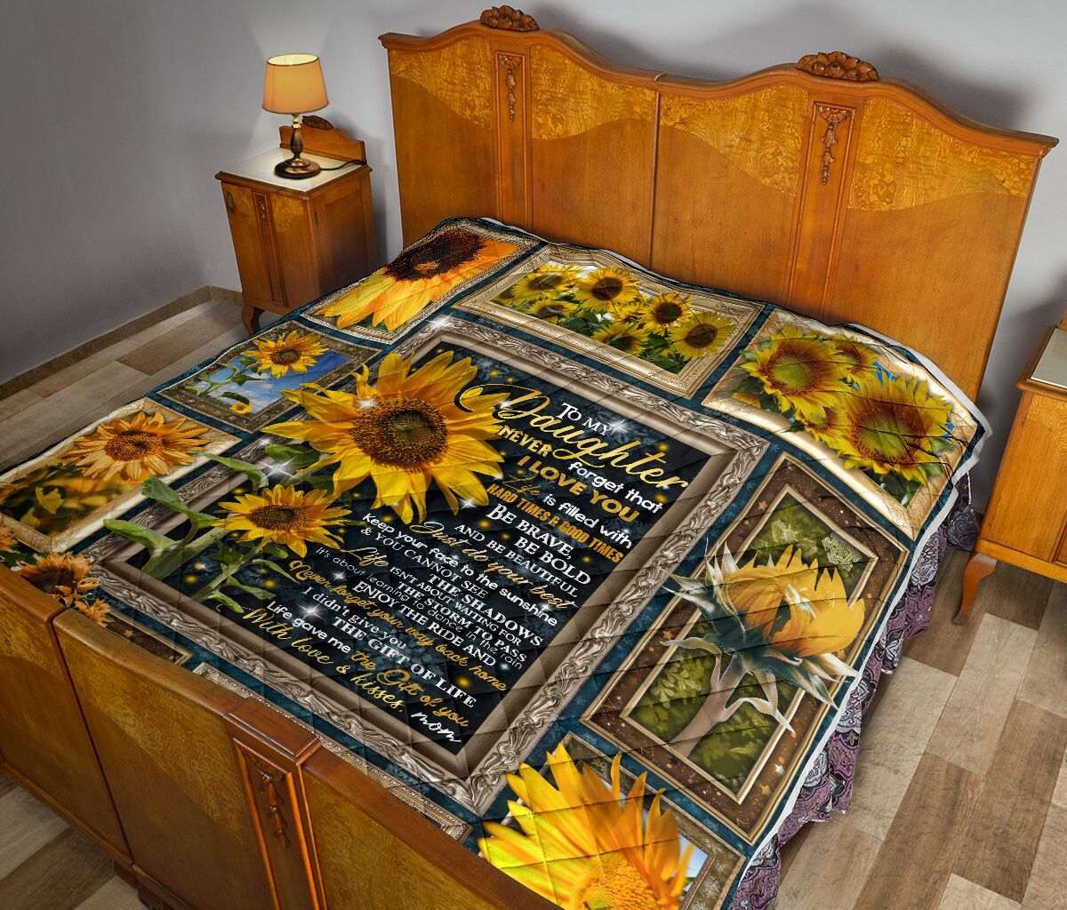 Mom To Daughter Quilt Blanket DHC02011484DD