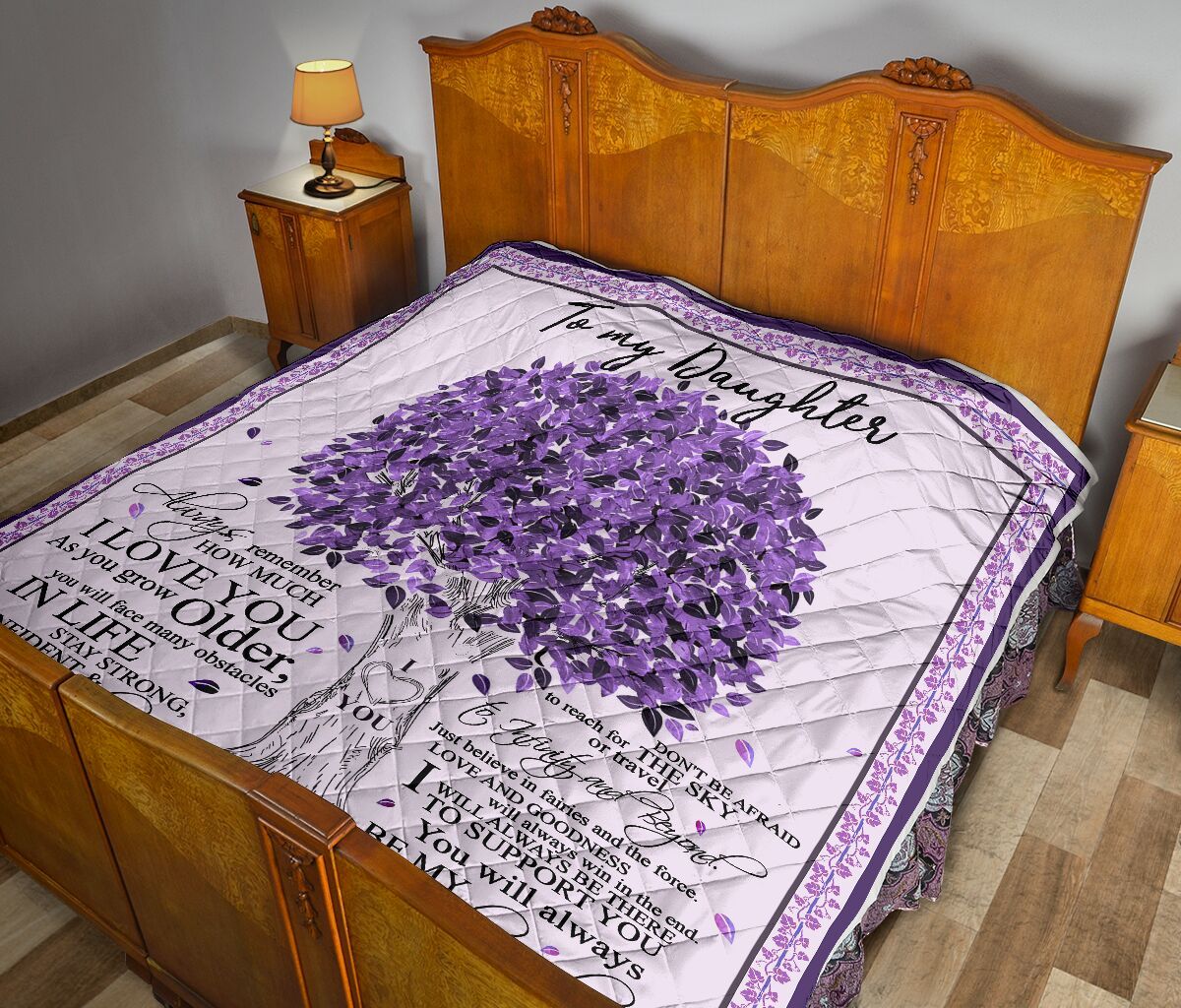 Mom To Daughter Quilt Blanket DHC02011499DD