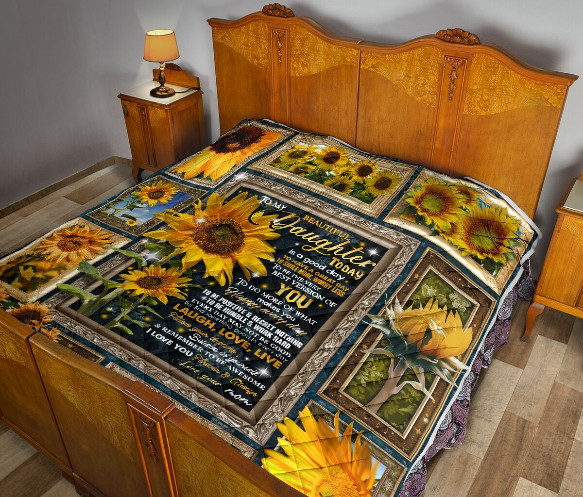 Mom To Daughter Quilt Blanket DHC02011510DD