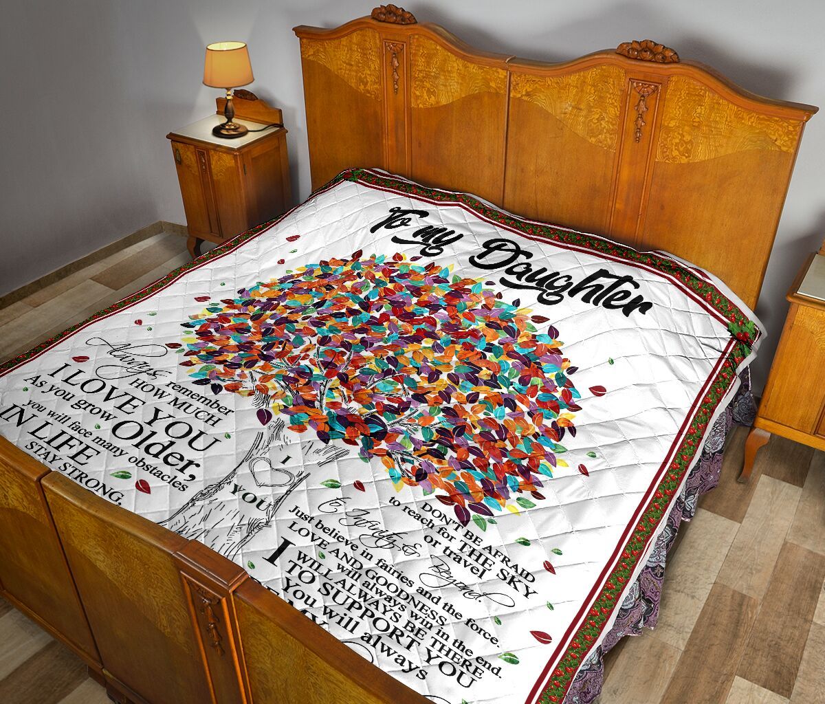 Mom To Daughter Quilt Blanket DHC02011547DD