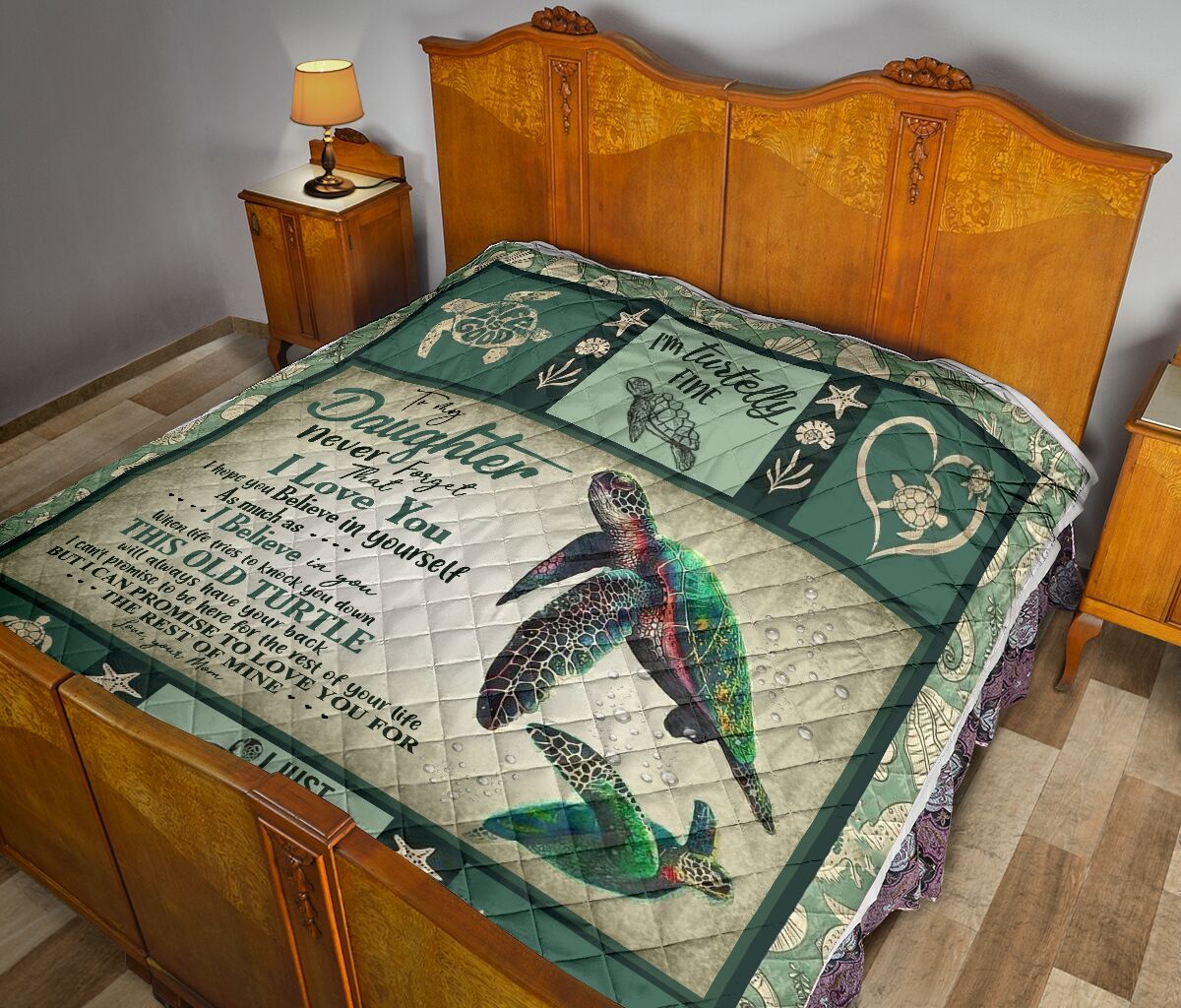 Mom To Daughter Quilt Blanket DHC02011570DD