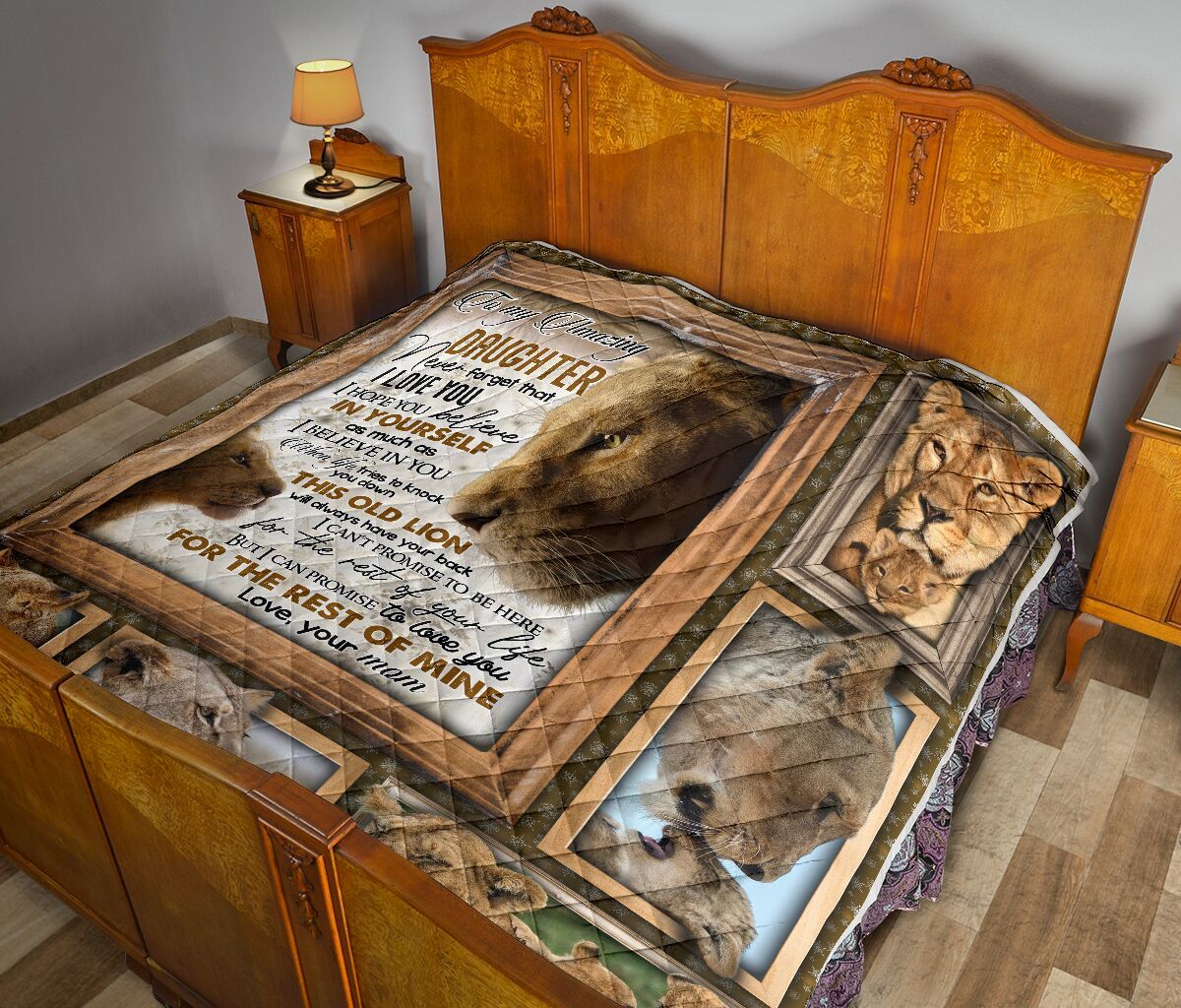 Mom To Daughter Quilt Blanket DHC02011576DD