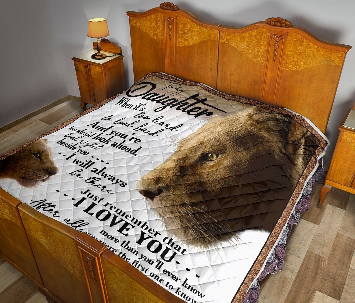 Mom To Daughter Quilt Blanket DHC02011776DD