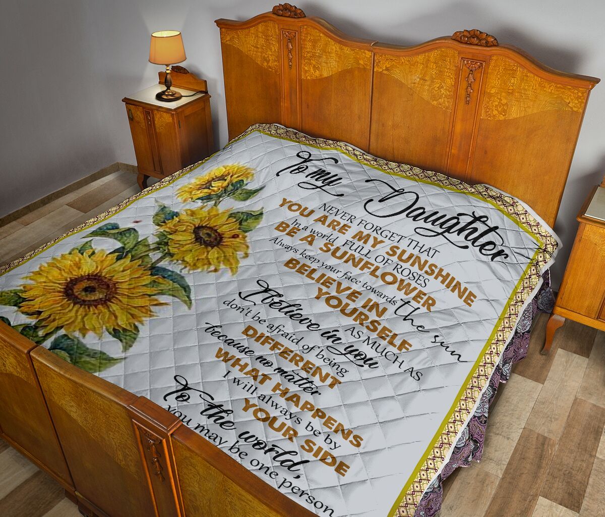 Mom To Daughter Quilt Blanket DHC02011785DD