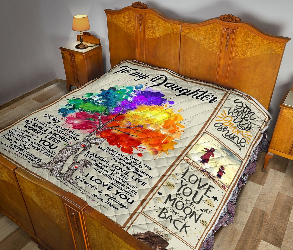 Mom To Daughter Quilt Blanket DHC0201924DD