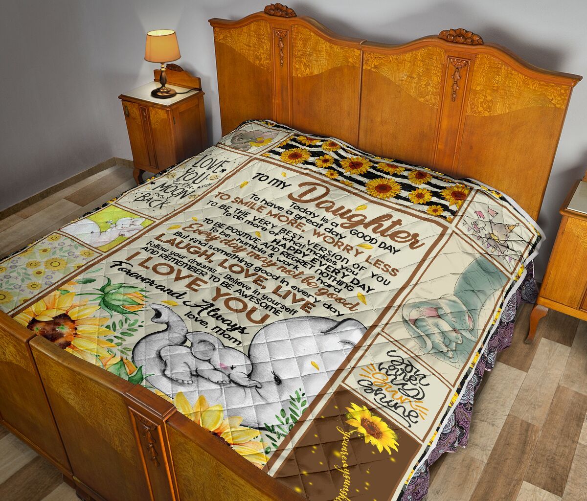 Mom To Daughter Quilt Blanket DHC0201930DD