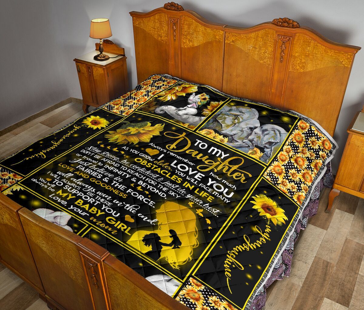 Mom To Daughter Quilt Blanket DHC0201943DD