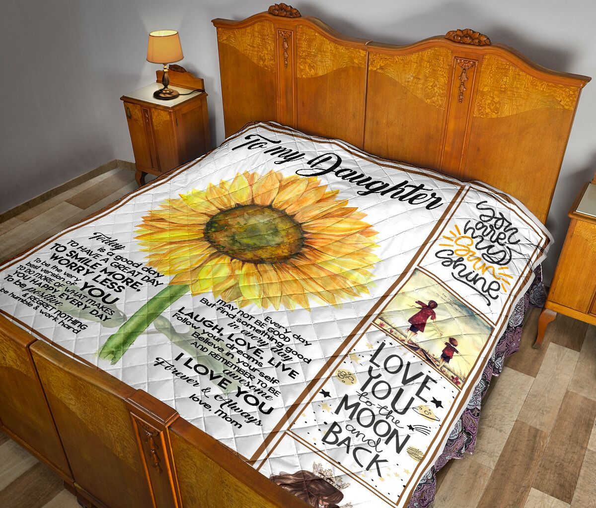 Mom To Daughter Quilt Blanket DHC0201961DD