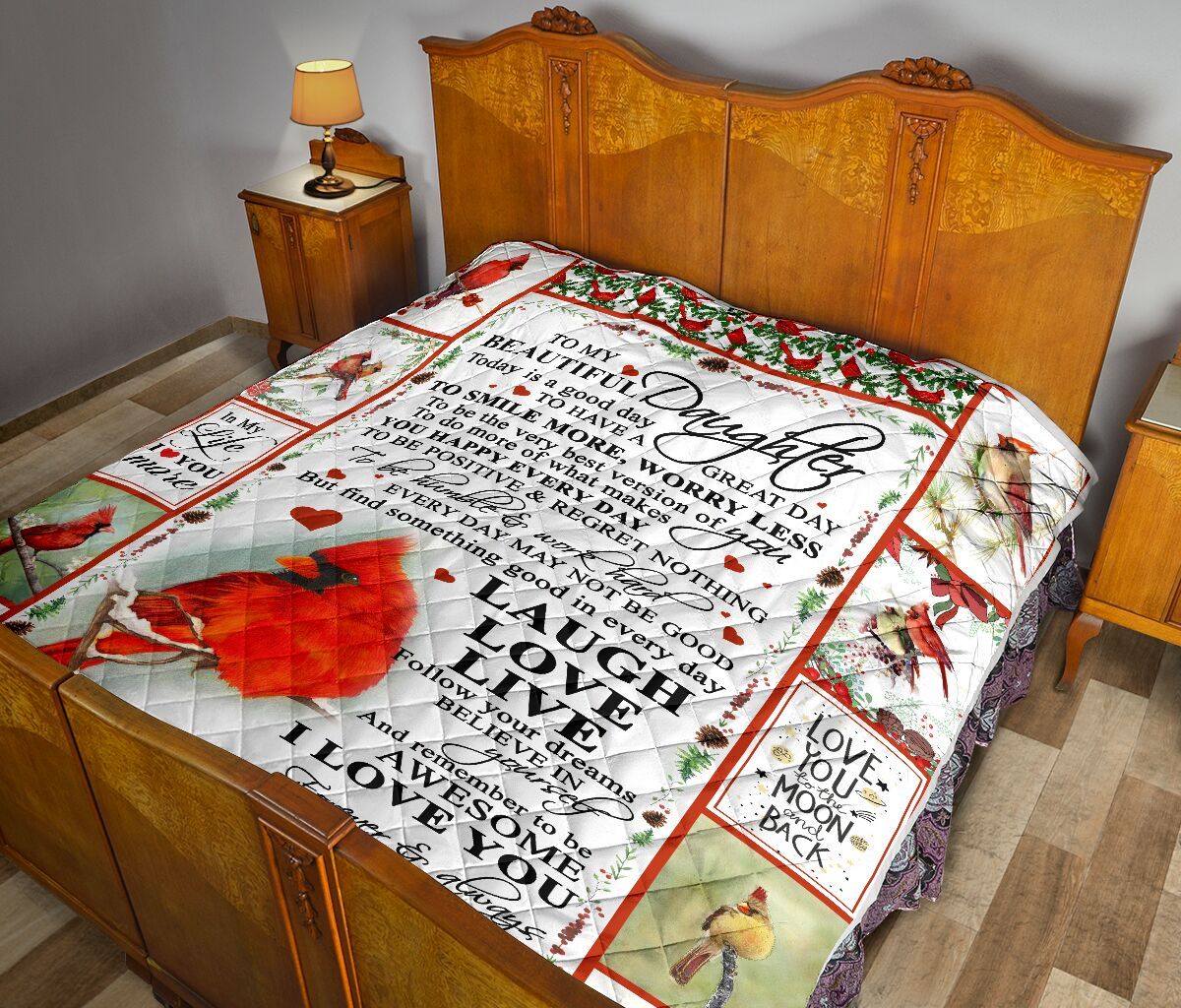 Mom To Daughter Quilt Blanket DHC0201963DD