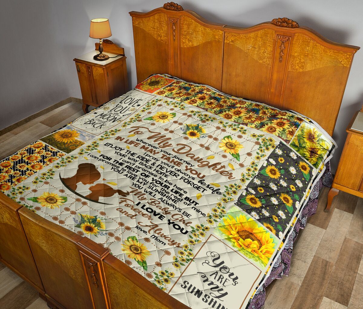 Mom To Daughter Quilt Blanket DHC0201965DD