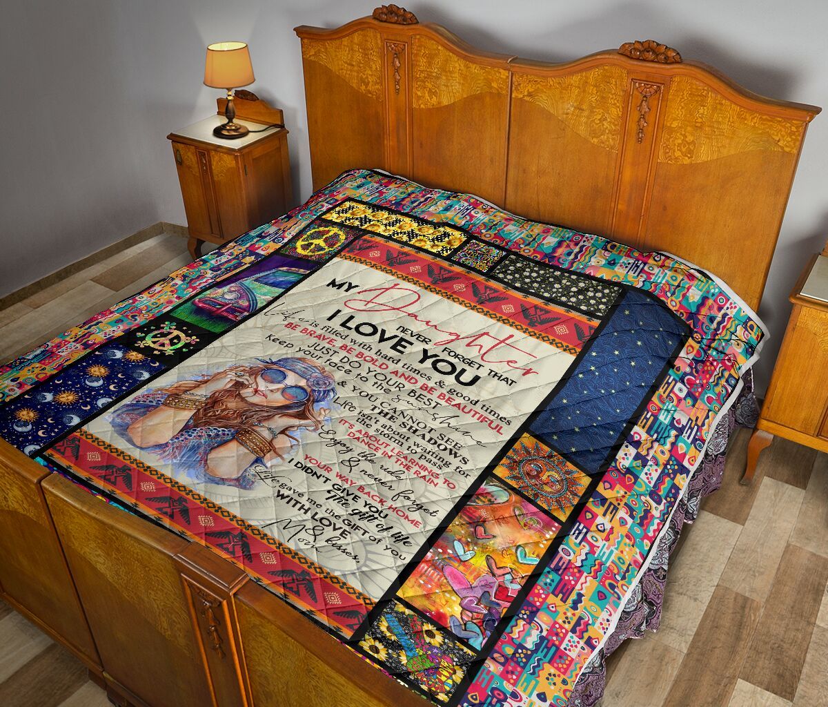 Mom To Daughter Quilt Blanket DHC0201983DD