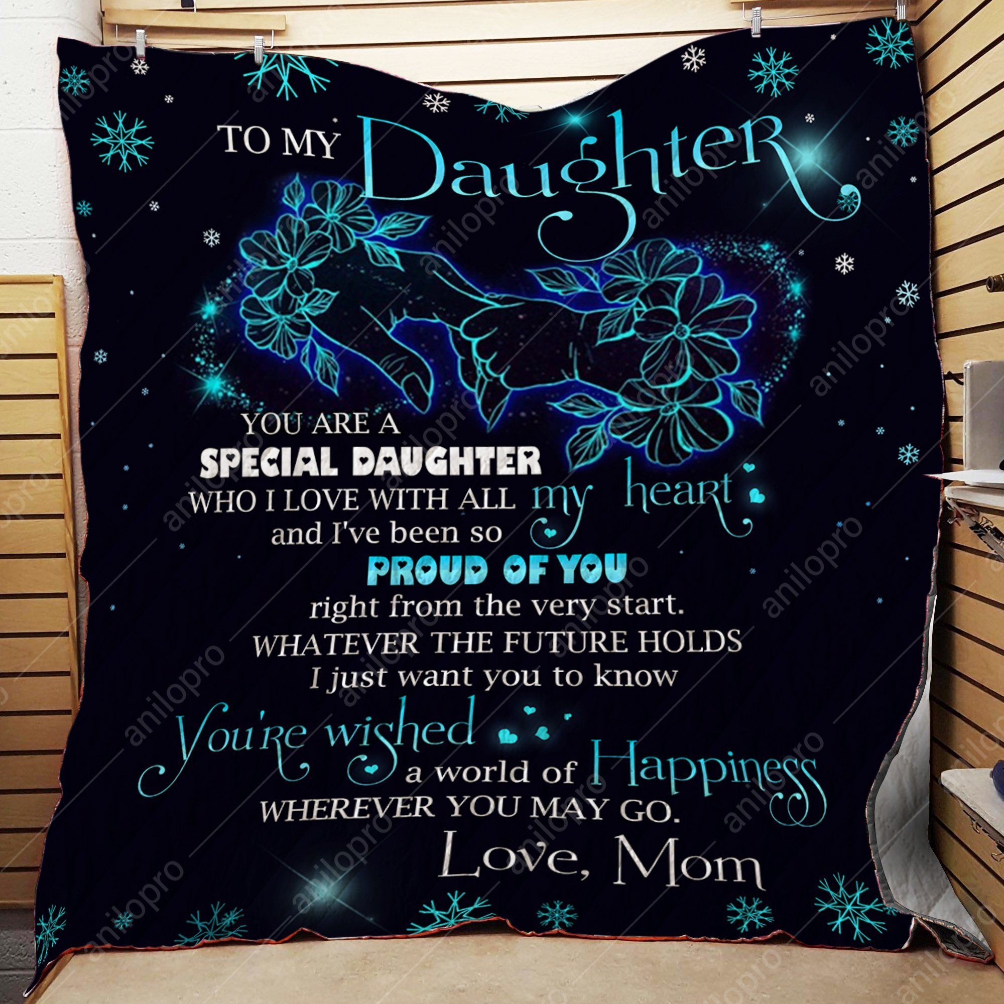 Mom To Daughter You Are A Special Daughter GS-CL-DT3006 Quilt Blanket