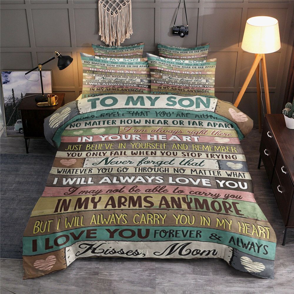 Mom To Son Bedding Set