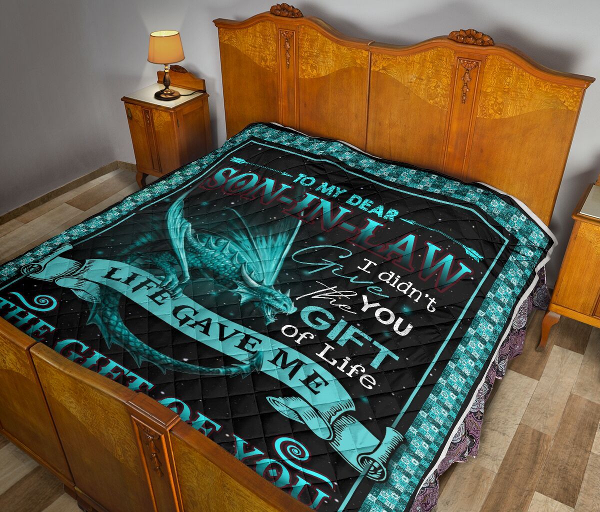 Mom To Son In Law Quilt Blanket DHC02011498DD