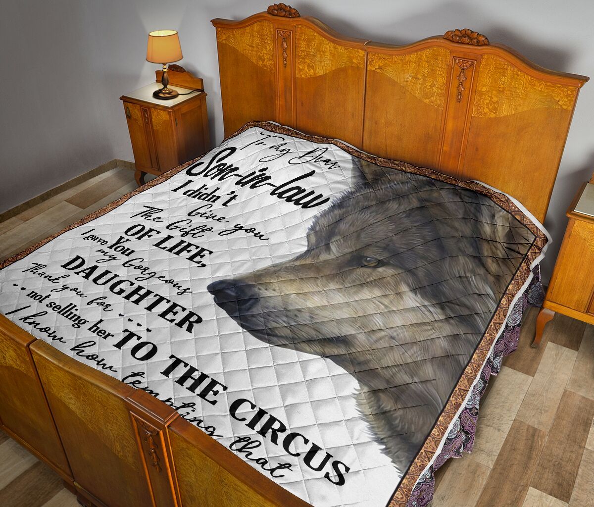 Mom To Son In Law Quilt Blanket DHC02011601DD