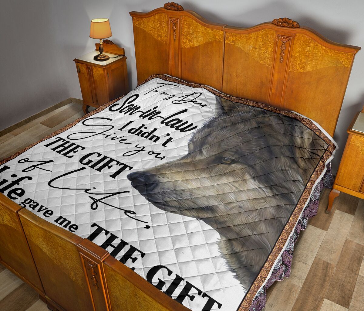 Mom To Son In Law Quilt Blanket DHC02011602DD