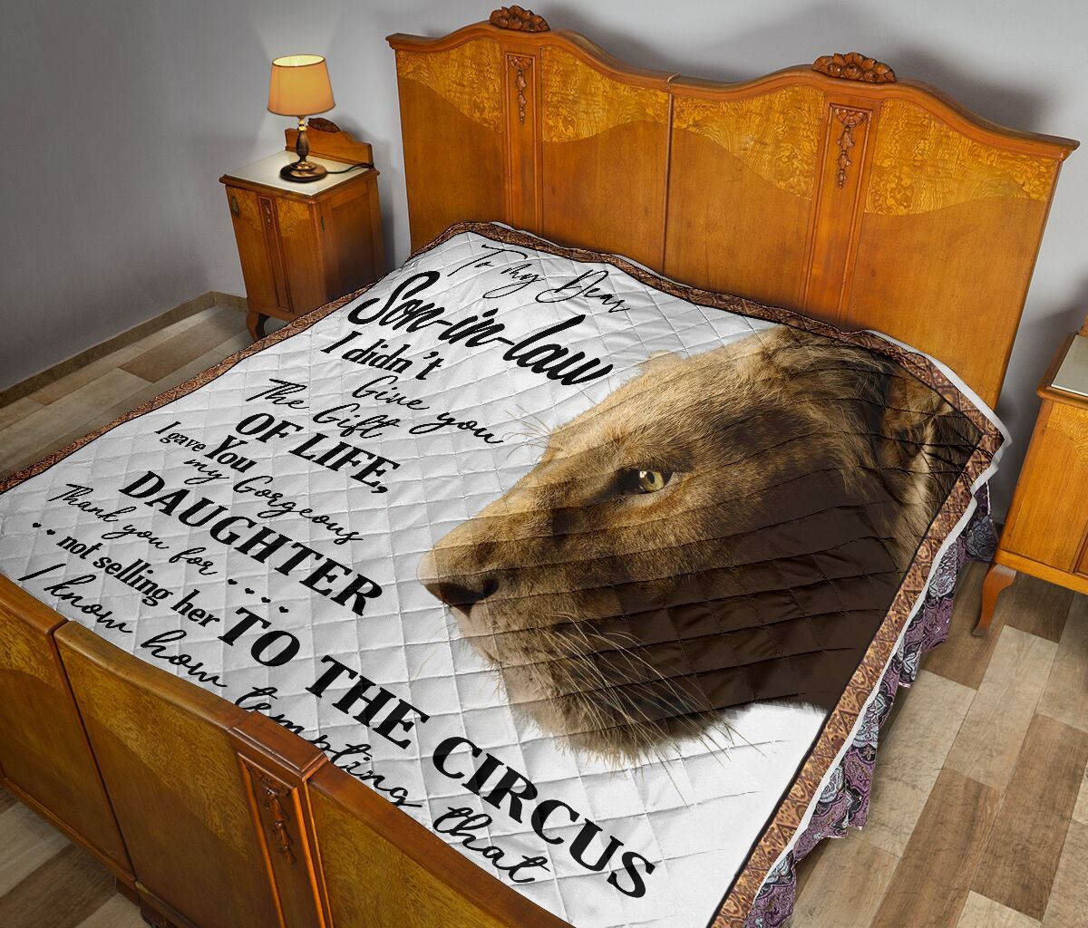 Mom To Son In Law Quilt Blanket DHC02011627DD