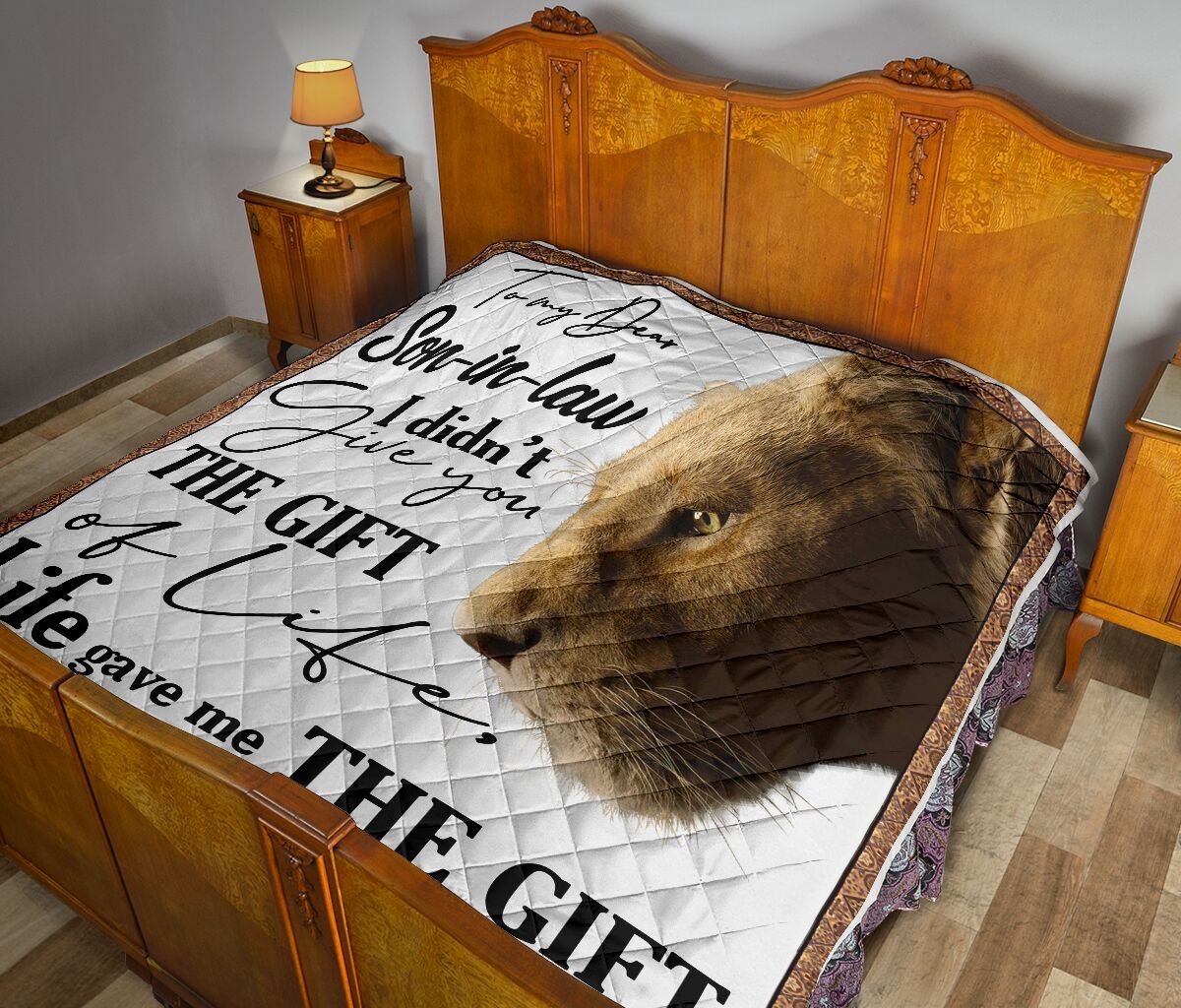 Mom To Son In Law Quilt Blanket DHC02011628DD