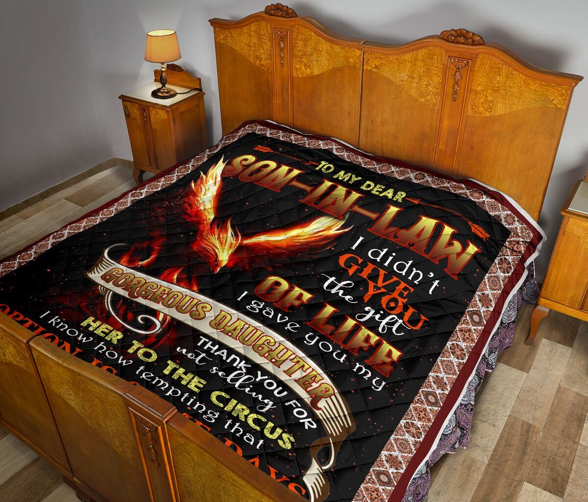 Mom To Son In Law Quilt Blanket DHC02011659DD