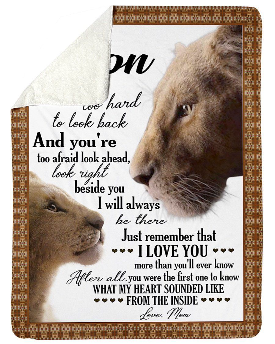 Mom To Son Remember That I Love You Best Idea Gift Fleece Blanket
