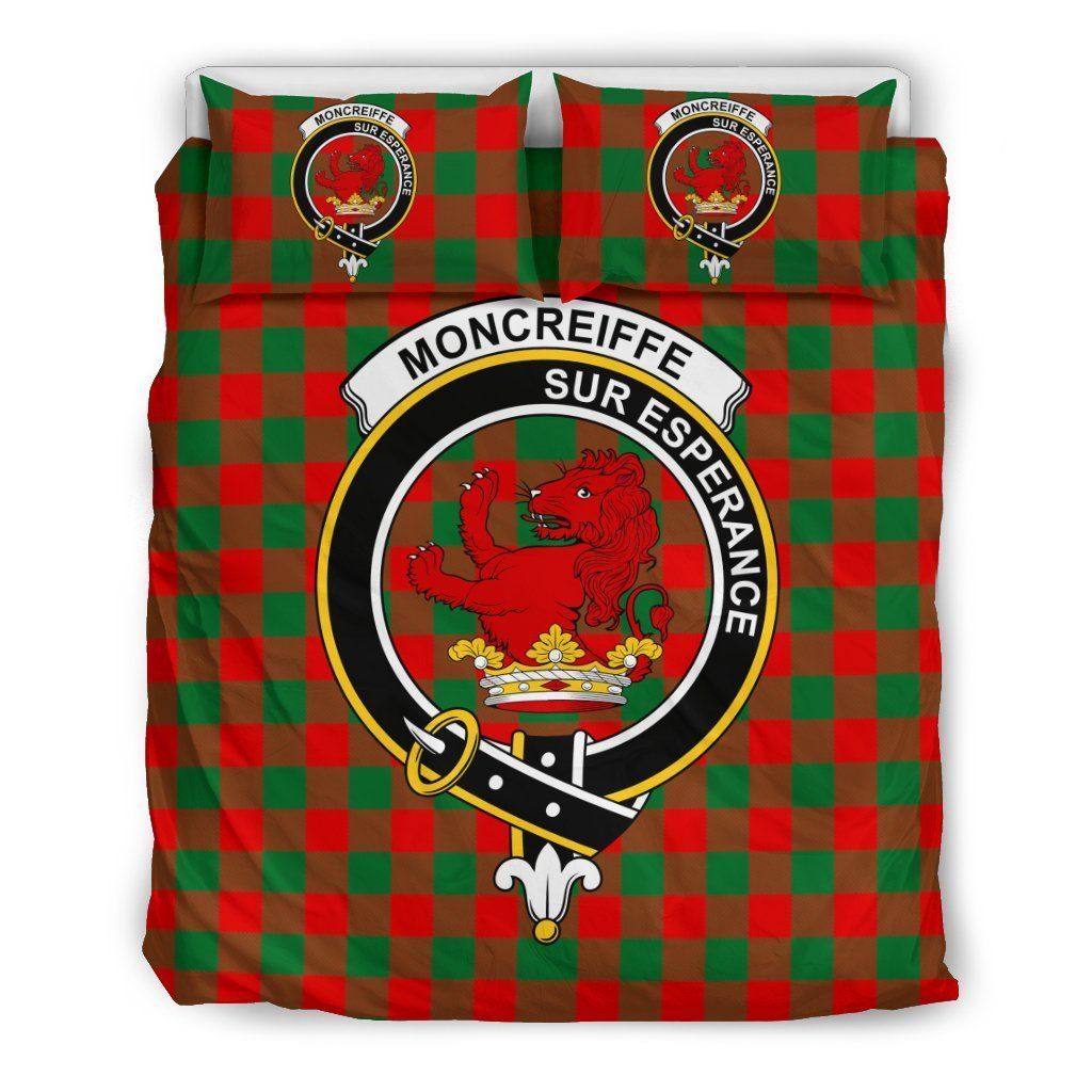 Moncrieffe Clan Badge Tartan Bedding Set