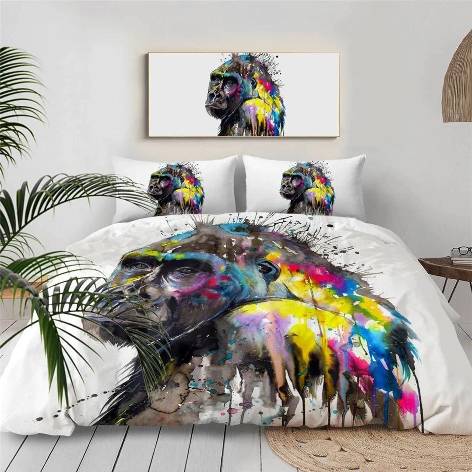 Monkey Kong By Pixie Cold Art Bedding Set