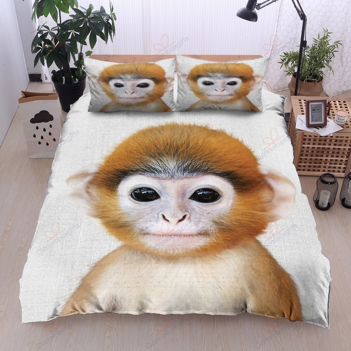 Monkey Bedding Set