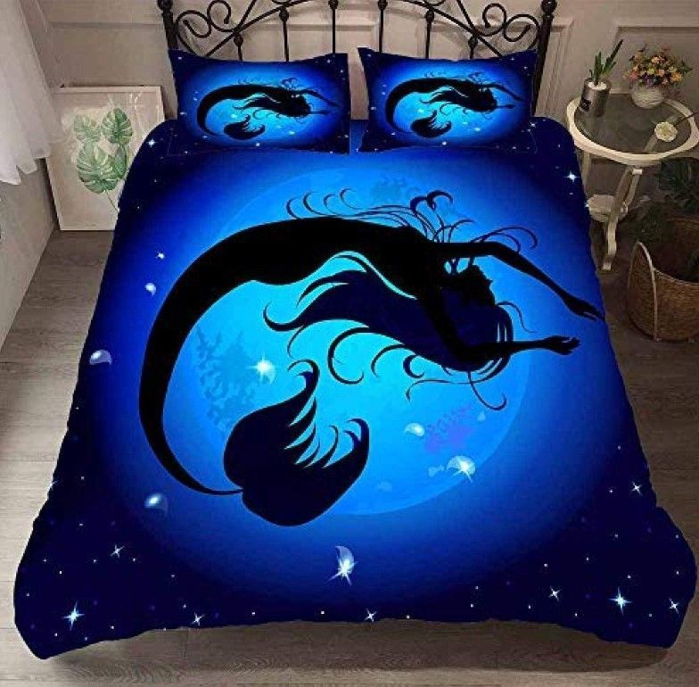Moonlight Mermaid Bedding Set