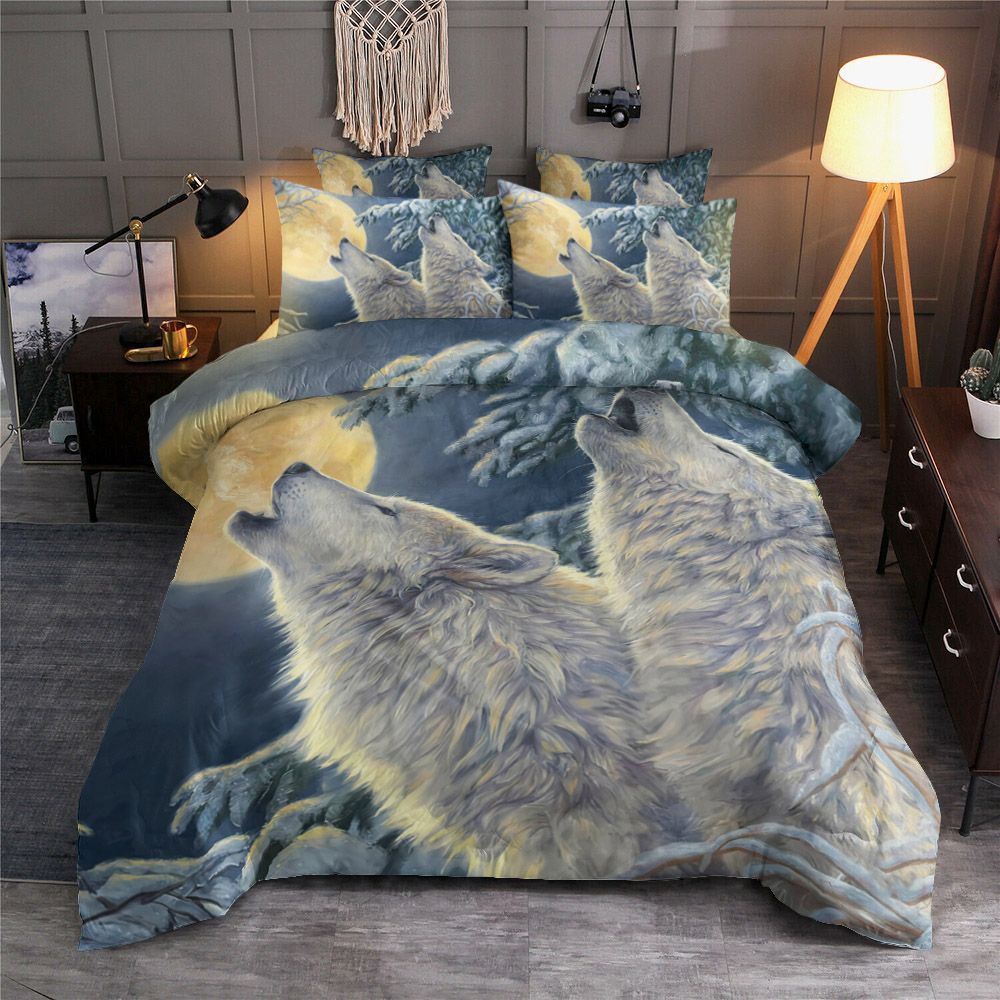 Moonlight Wolf Bedding Set